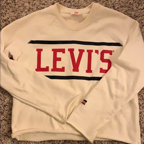 levi's cropped jumper